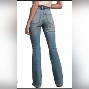Ladies Lucky Brand High Rise Stevie Flare Jeans Stretch Soze 12/31  City Cowgirl